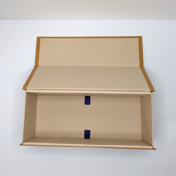 Authentic LOUIS VUITTON Empty Gift Box Magnetic Flap 10 x 4 x 4 Storage - Picture 6 of 9